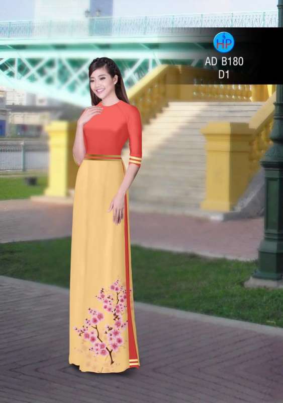 Vải áo dài hoa tà dưới Vải áo dài hoa tà dưới