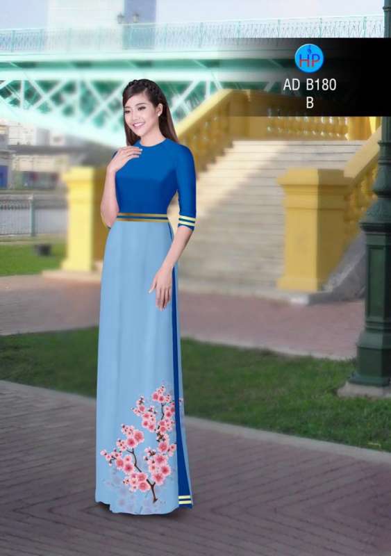 Vải áo dài hoa tà dưới Vải áo dài hoa tà dưới