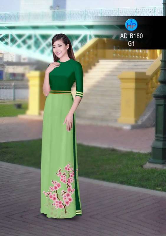 Vải áo dài hoa tà dưới Vải áo dài hoa tà dưới