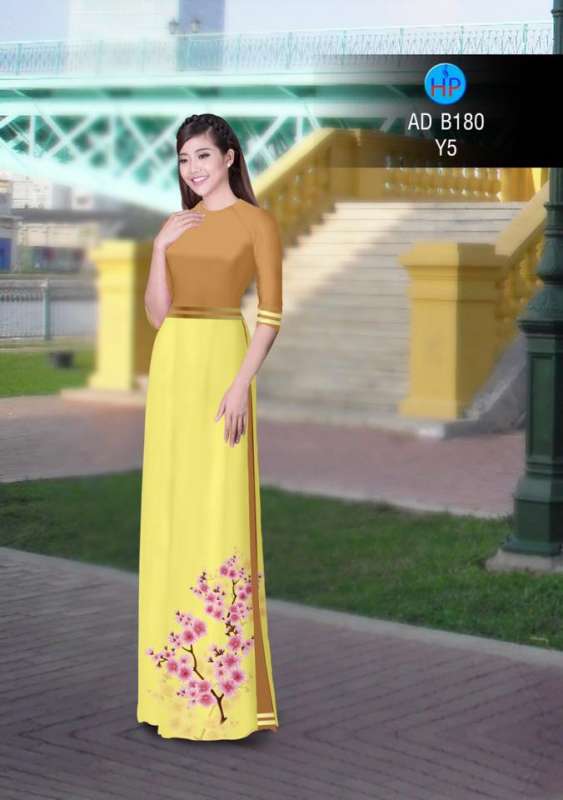 Vải áo dài hoa tà dưới Vải áo dài hoa tà dưới