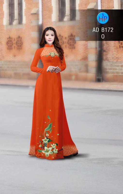 Vải áo dài hoa trên dưới Vải áo dài hoa trên dưới