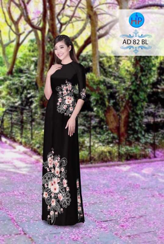 Vải áo dài hoa văn