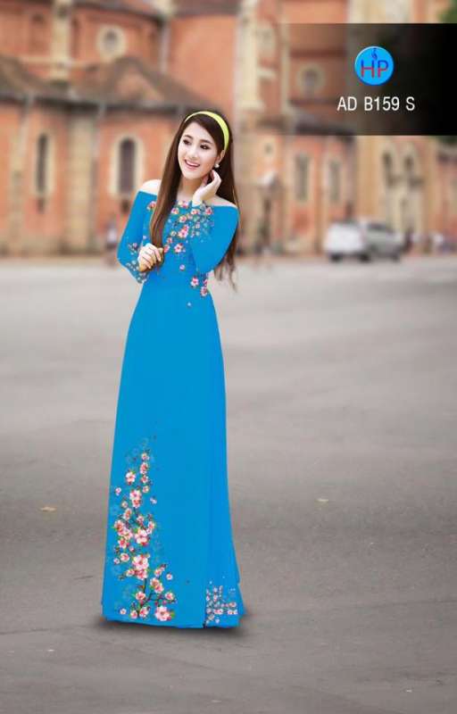 Vải áo dài hoa dây