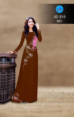 Vải áo dài hoa dây-DT 2849