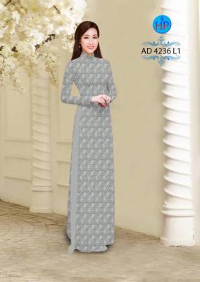 Vải áo dài hoa nhỏ-DT 2882