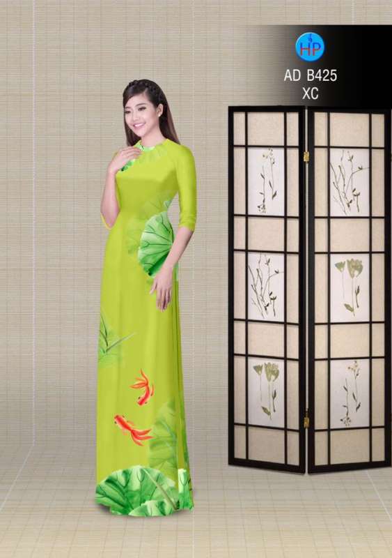 Vải áo dài cá nước