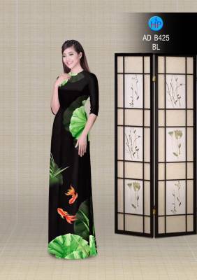 Vải áo dài cá nước-DT 2889
