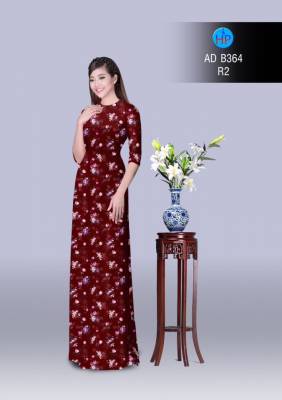 Vải áo dài hoa nhí-DT 2894