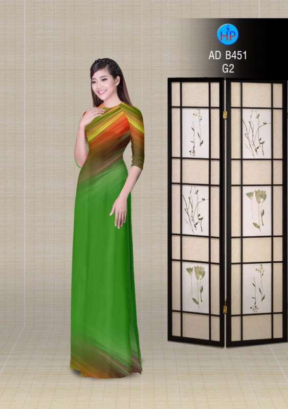 Vải áo dài lập thể