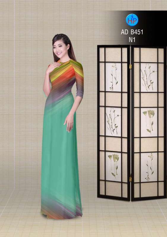 Vải áo dài lập thể