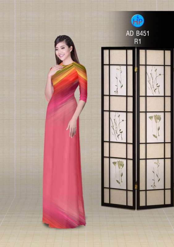 Vải áo dài lập thể