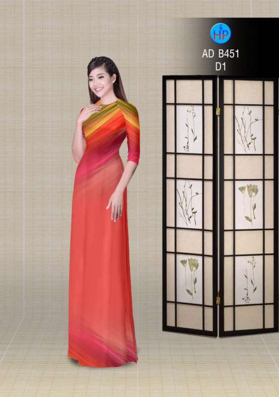 Vải áo dài lập thể