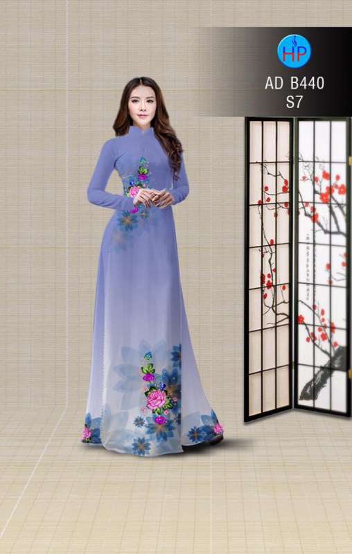 Vải áo dài hoa mờ Vải áo dài hoa mờ