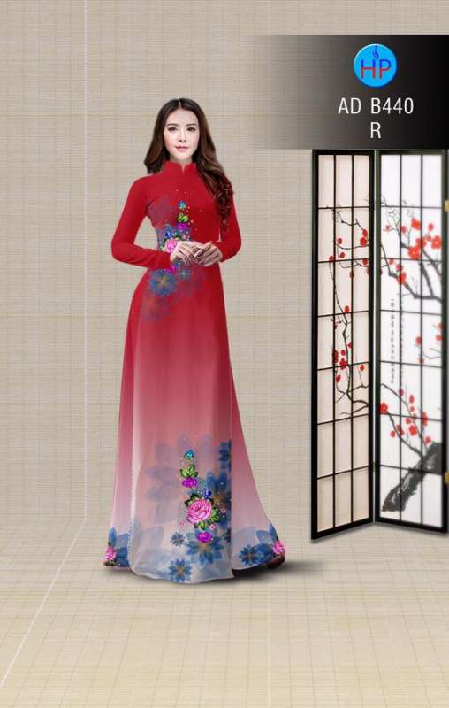 Vải áo dài hoa mờ Vải áo dài hoa mờ