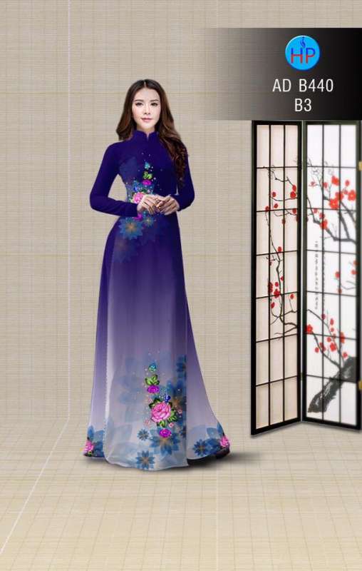 Vải áo dài hoa mờ Vải áo dài hoa mờ