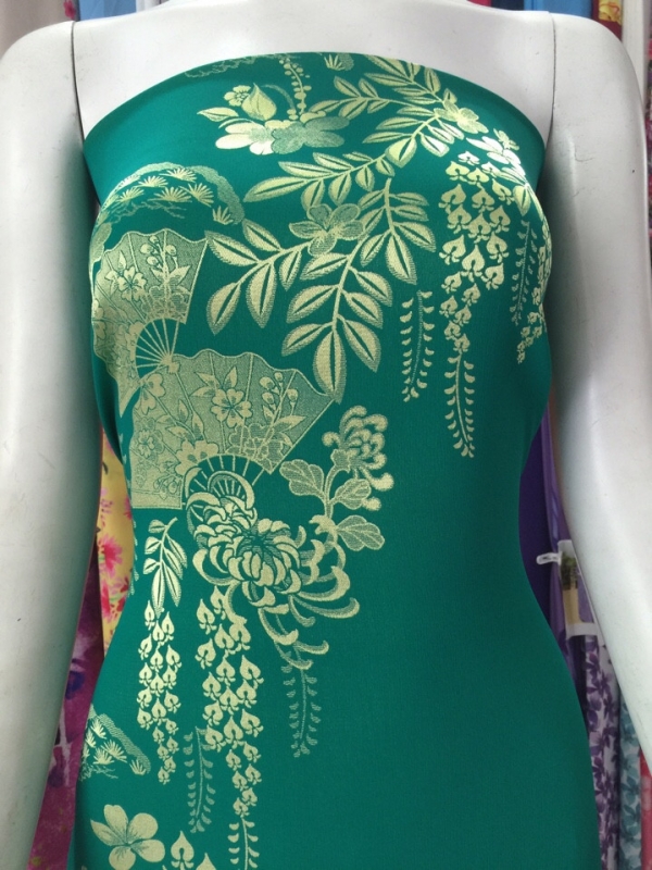 Gấm thêu Thái Tuấn phong cảnh