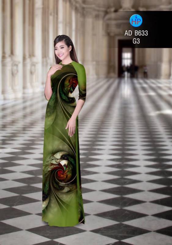 Vải áo dài lập thể