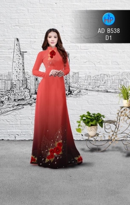 Vải áo dài hoa lá-DT 2969