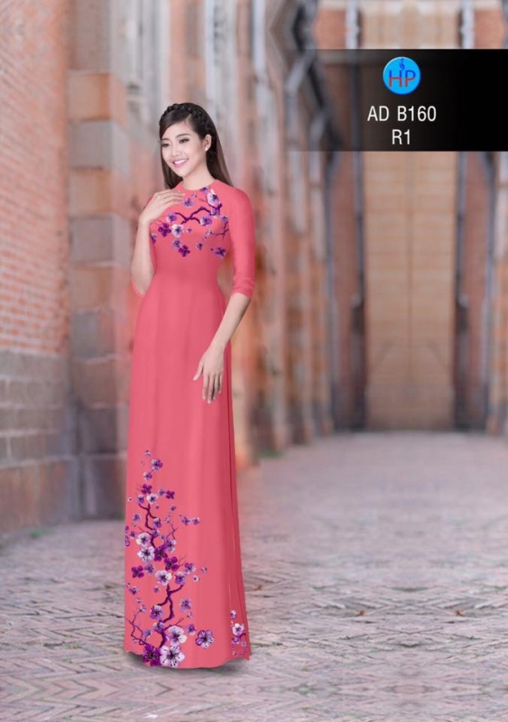 Vải áo dài cành Đào