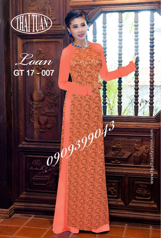 Vải áo dài Gấm dệt Thái Tuấn