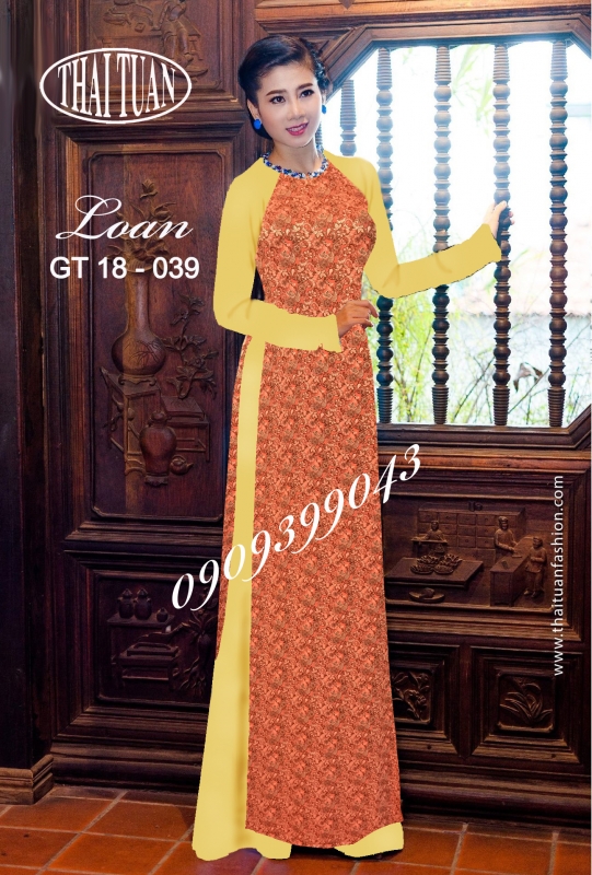 Vải áo dài Gấm dệt Thái Tuấn