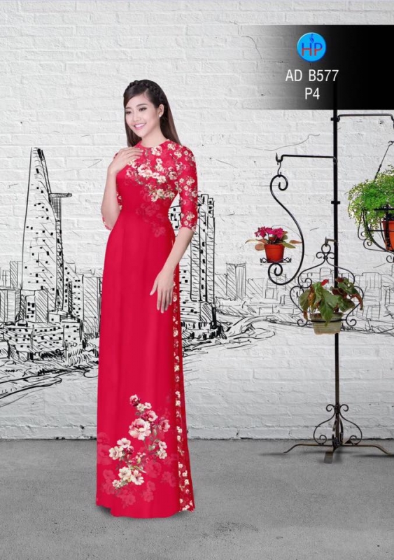 Vải áo dài hoa nhỏ trên dưới Vải áo dài hoa nhỏ trên dưới