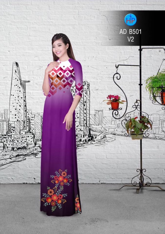 Vải áo dài hoa văn và hoa Vải áo dài hoa văn và hoa