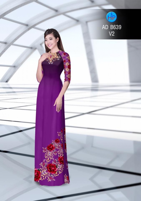 Vải áo dài ánh kim lấp lánh