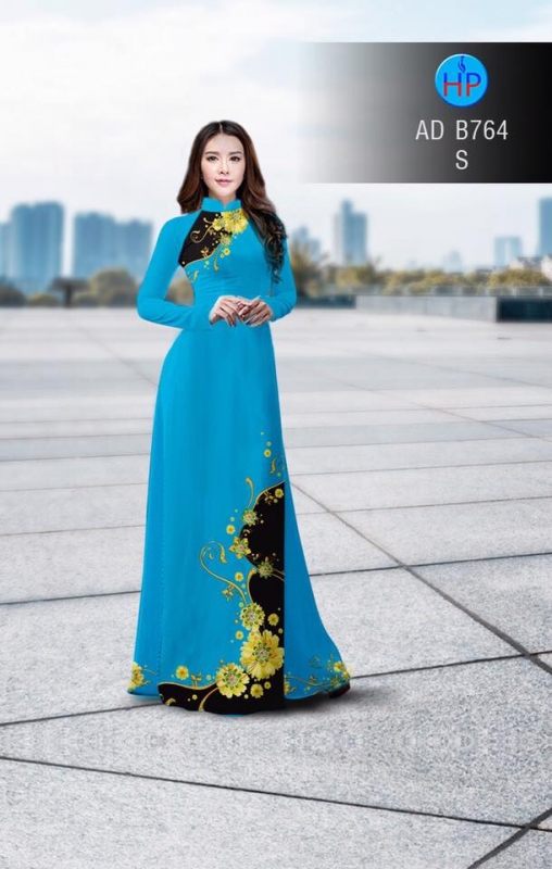 Vải áo dài hoa văn dọc