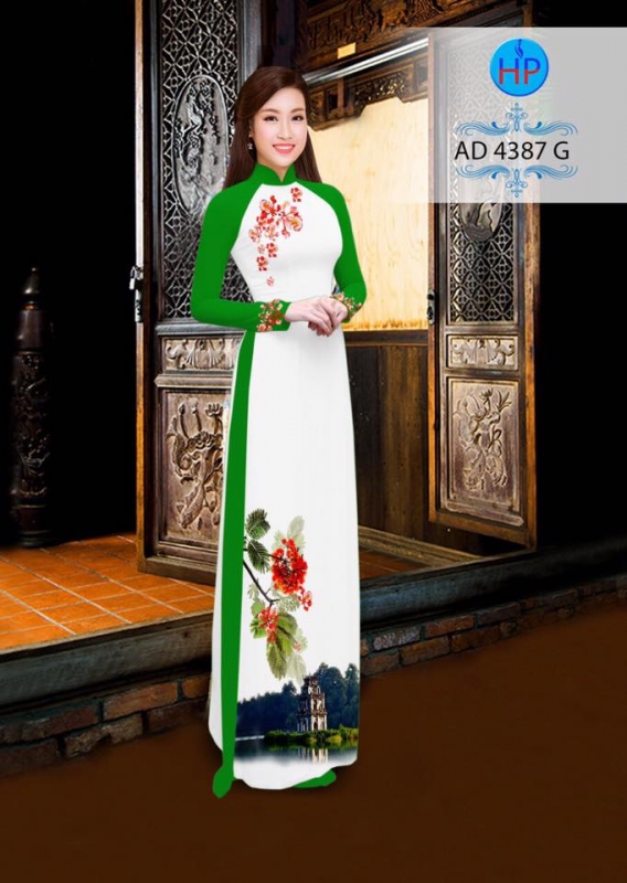 Vải áo dài hồ Gươm