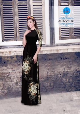 Vải áo dài hoa Sứ-DT 3166