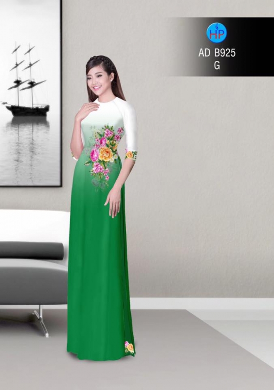 Vải áo dài hoa eo Vải áo dài hoa eo