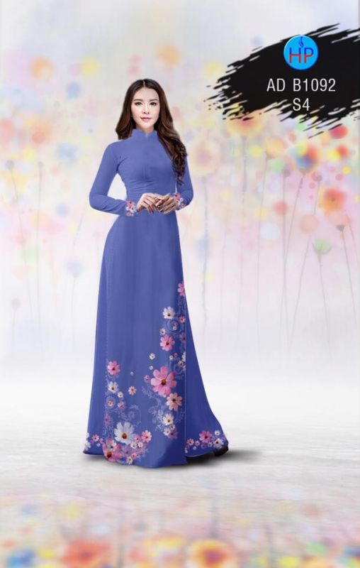 Vải áo dài hoa nhỏ Vải áo dài hoa nhỏ