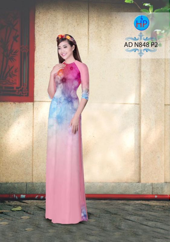 Vải áo dài hiệu ứng ánh sáng