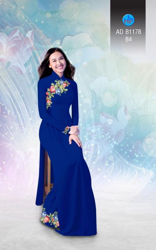 Vải áo dài hoa dây xéo Vải áo dài hoa dây xéo