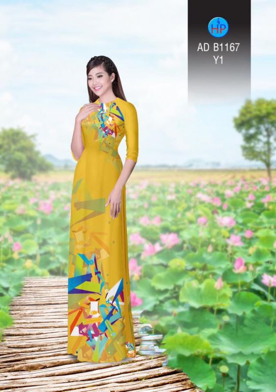 Vải áo dài lập thể