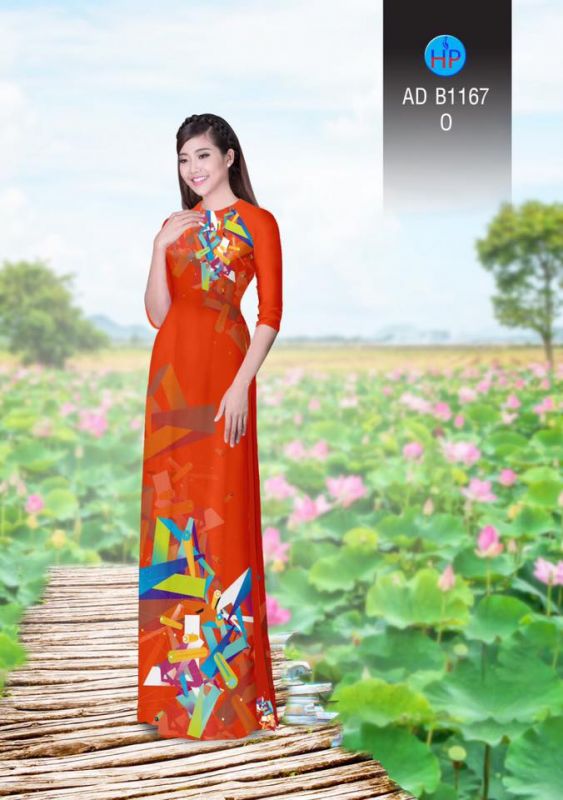 Vải áo dài lập thể