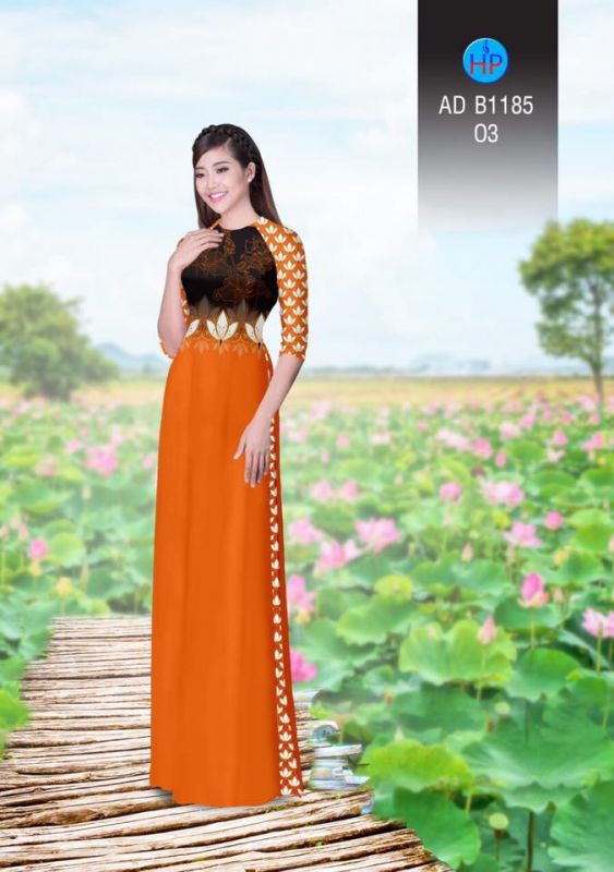 Vải áo dài hoa Sen