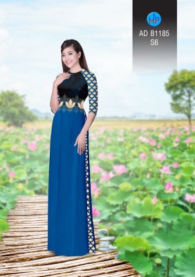 Vải áo dài hoa Sen-DT 3347