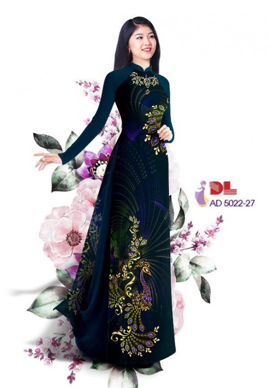 Vải áo dài họa tiết đá quí