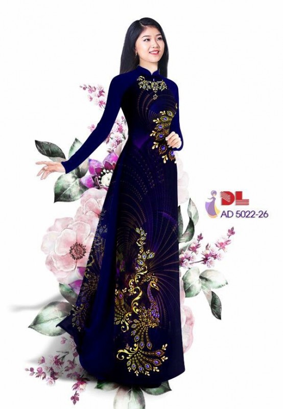 Vải áo dài họa tiết đá quí