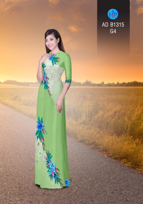 Vải áo dài hoa văn xéo Vải áo dài hoa văn xéo
