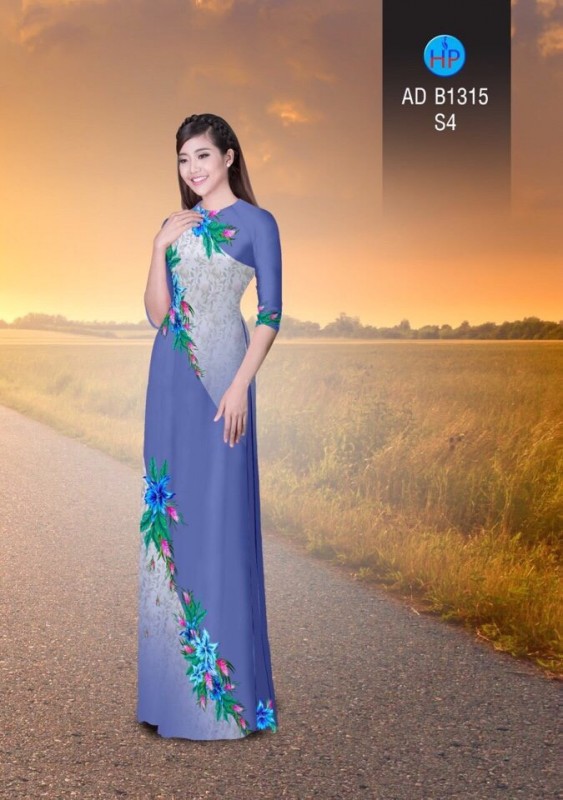 Vải áo dài hoa văn xéo Vải áo dài hoa văn xéo