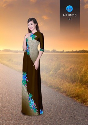 Vải áo dài hoa văn xéo-DT 3385