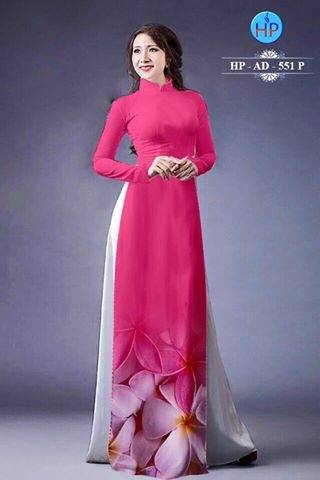 Vải áo dài Lụa  hoa sứ