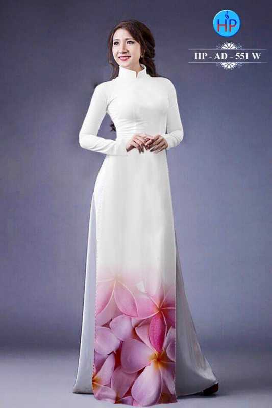 Vải áo dài Lụa hoa sứ