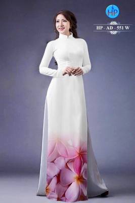 Vải áo dài Lụa  hoa sứ-DT 339