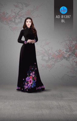 Vải áo dài hoa nháy-DT 3410