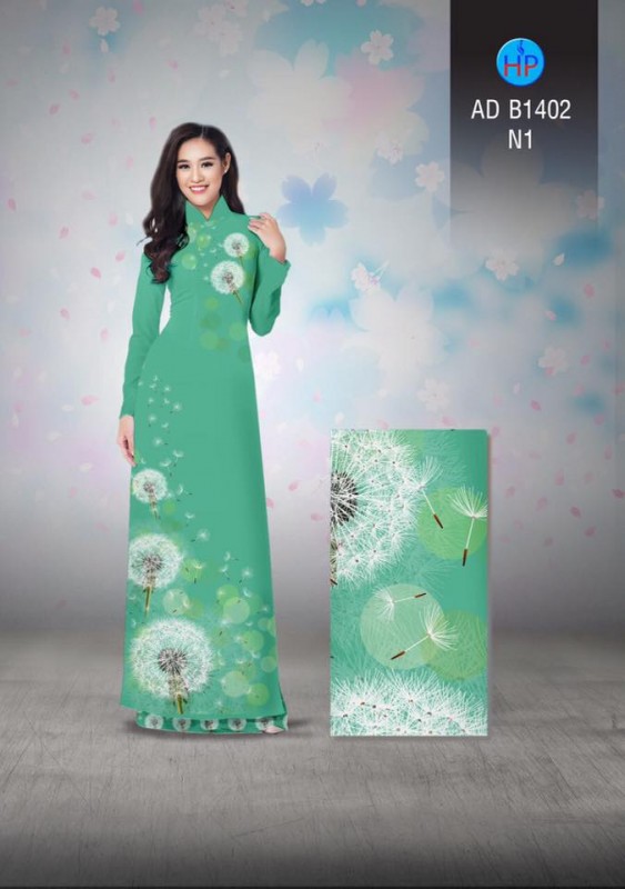 Vải áo dài hoa Cẩm Tú Cầu Vải áo dài hoa Cẩm Tú Cầu