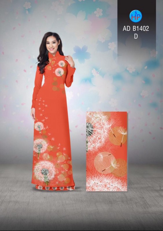 Vải áo dài hoa Cẩm Tú Cầu Vải áo dài hoa Cẩm Tú Cầu